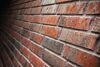 Brick facade close up