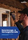 Renovierungs- und Wartungsintervalle zu Broschüre 2037