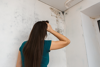 She discovered black mold house