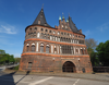 Holsten Gate in Luebeck