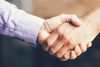 Two Business Men Shaking Hands