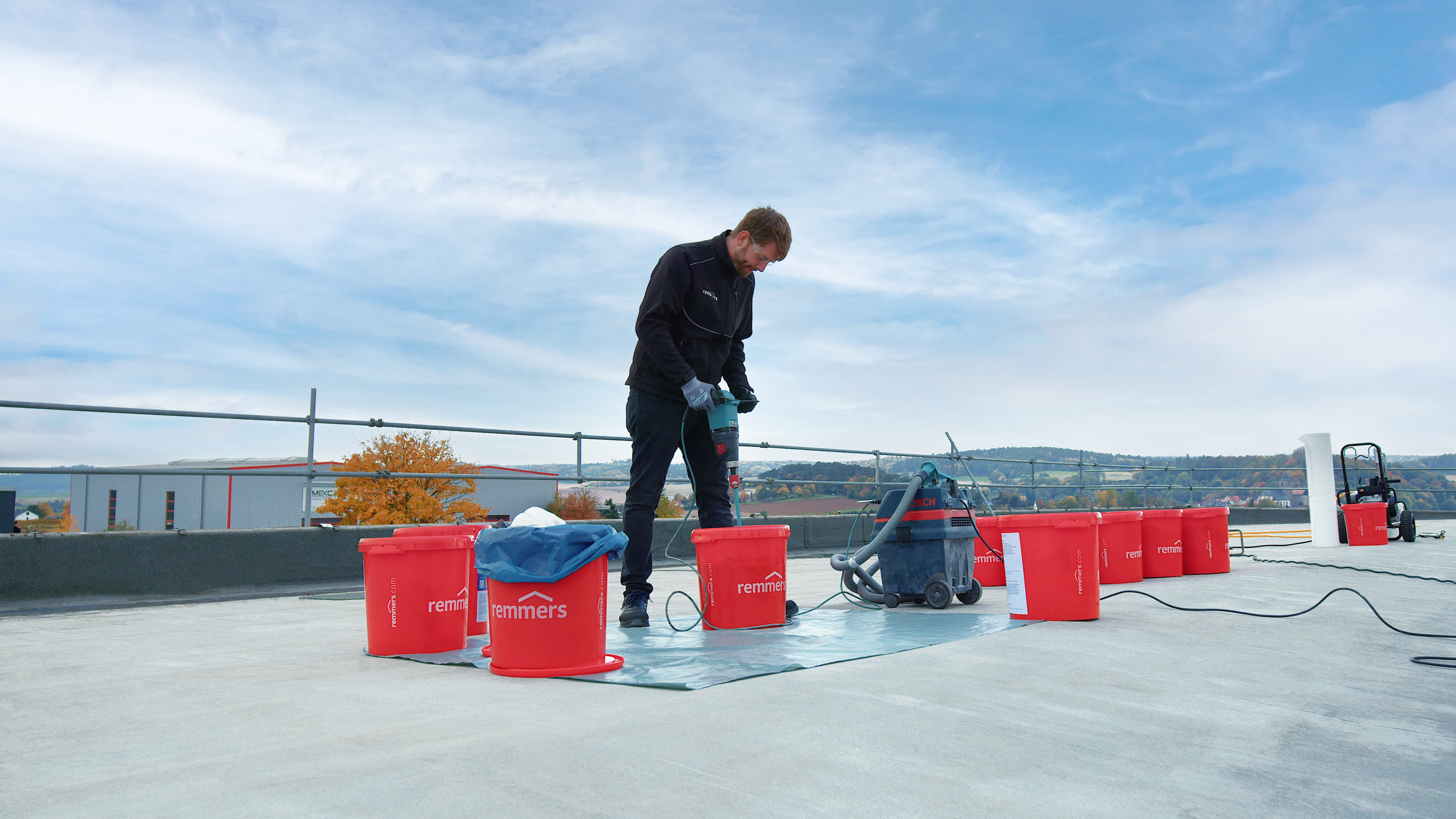 Application Remmers products MB PUReactive