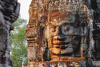 Towers with faces in Angkor Wat