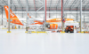 easyJet hangar BER Berlin easyJet hangar BER Berlin