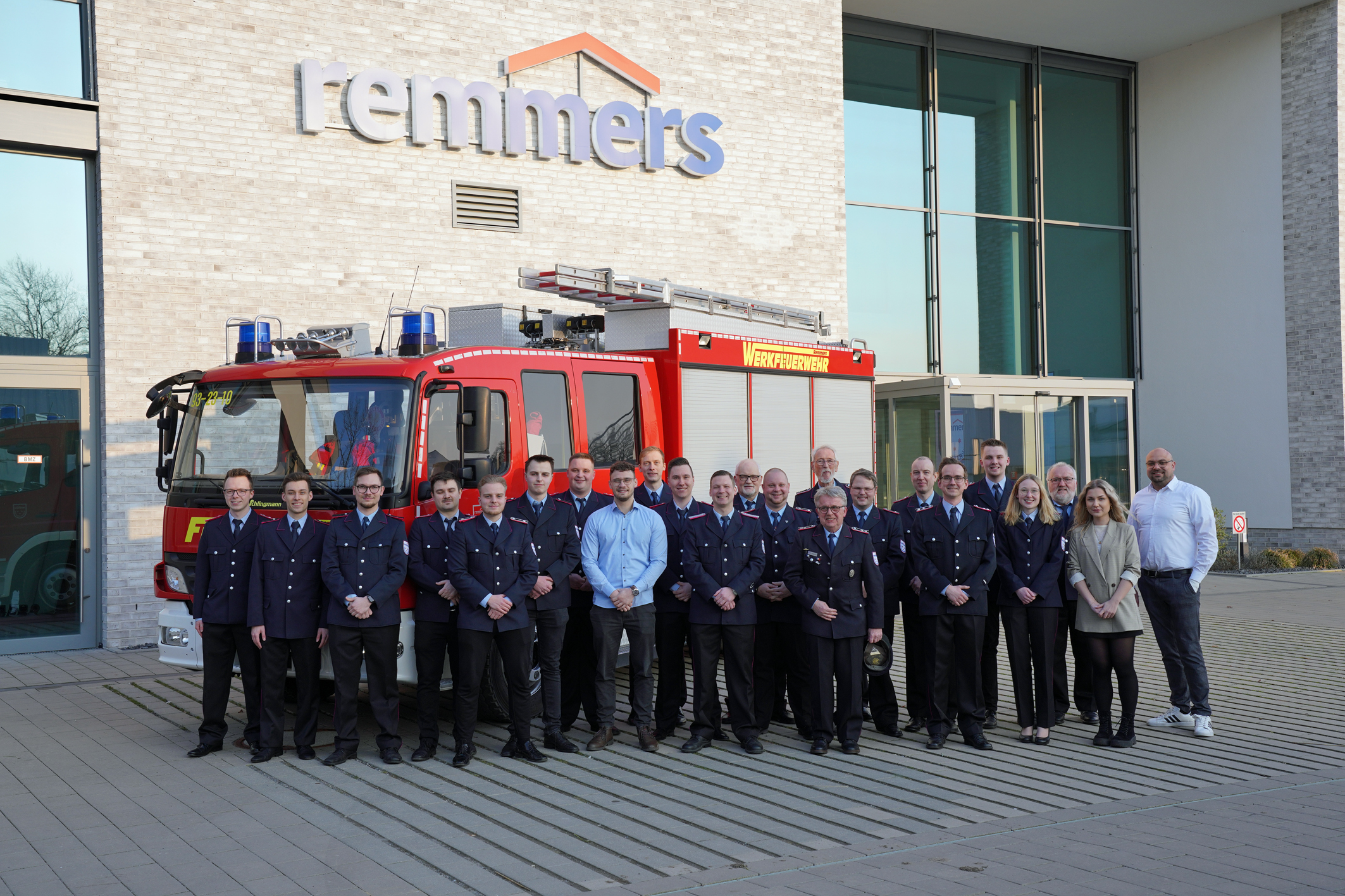 JHV Werkfeuerwehr Gruppenbild