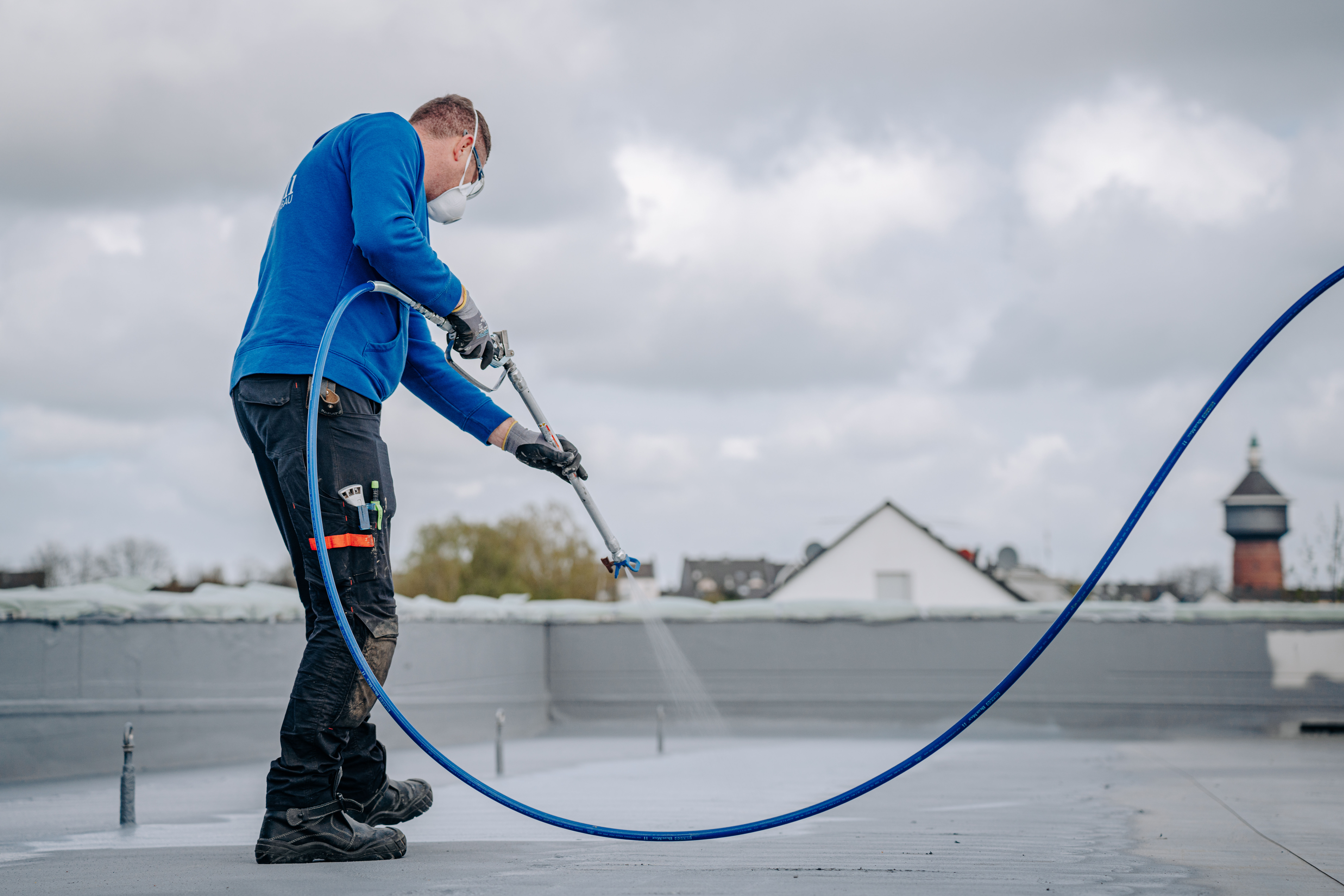 Flachdachshooting Edeka Velbert