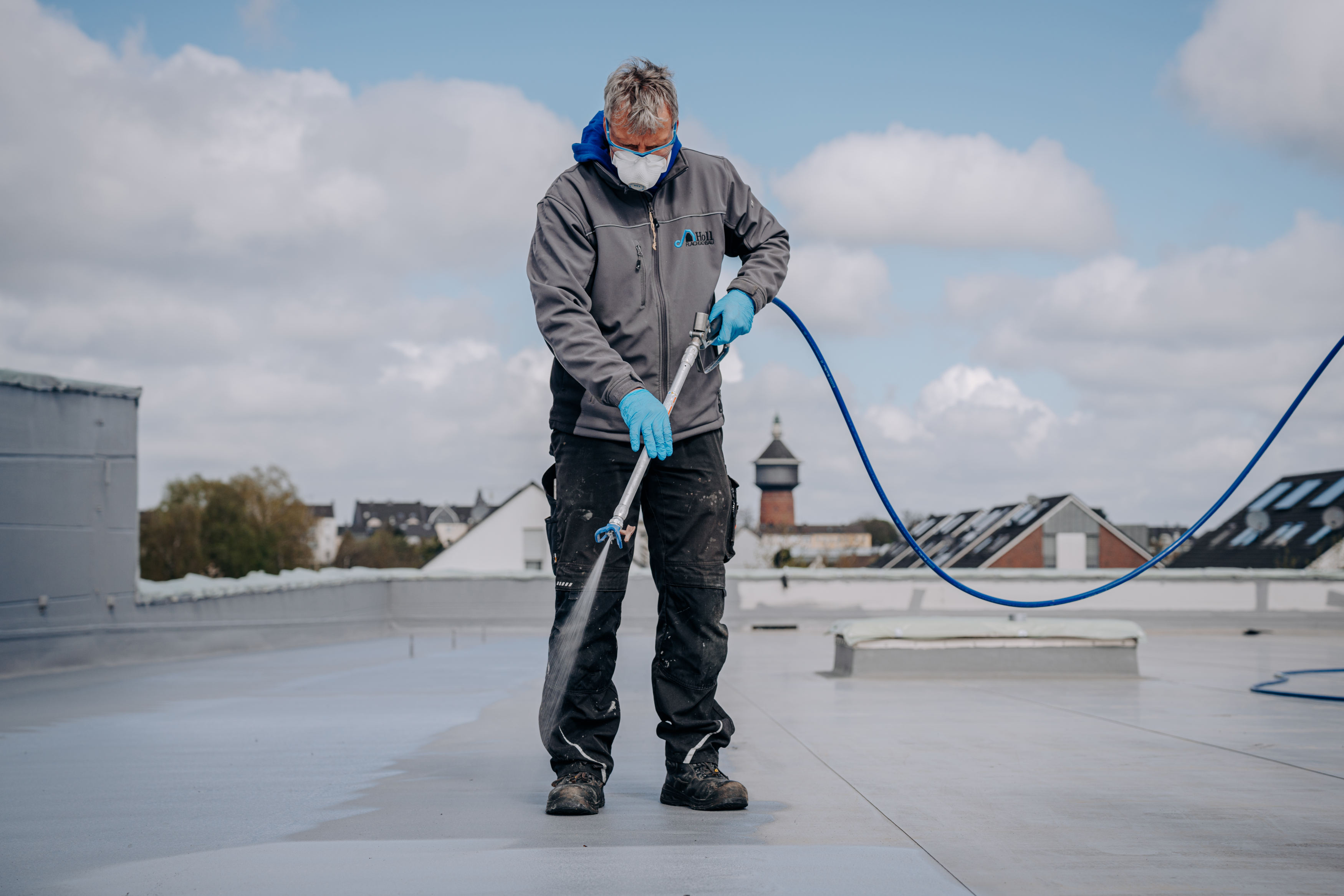 Flachdachshooting Edeka Velbert