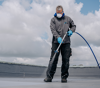Flat roof shooting Edeka Velbert Flat roof shooting Edeka Velbert
