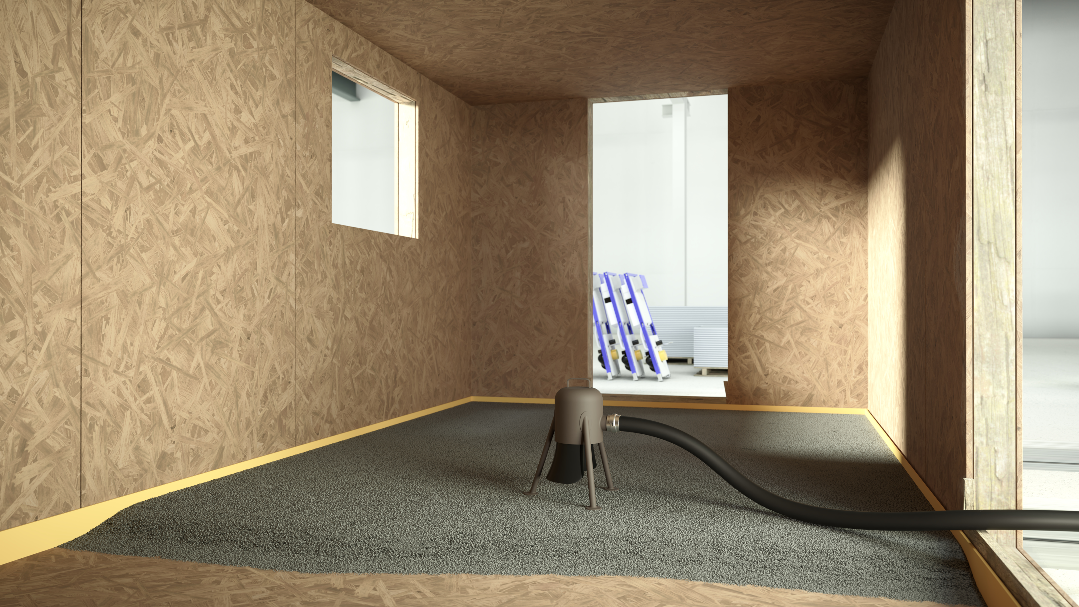 Prefab Silent Floor Roots Hamburg Trittschalldämmung