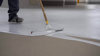 Madison Hotel Hamburg floor coating in an underground car park