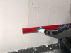 Zweite Spachtellage wird appliziert