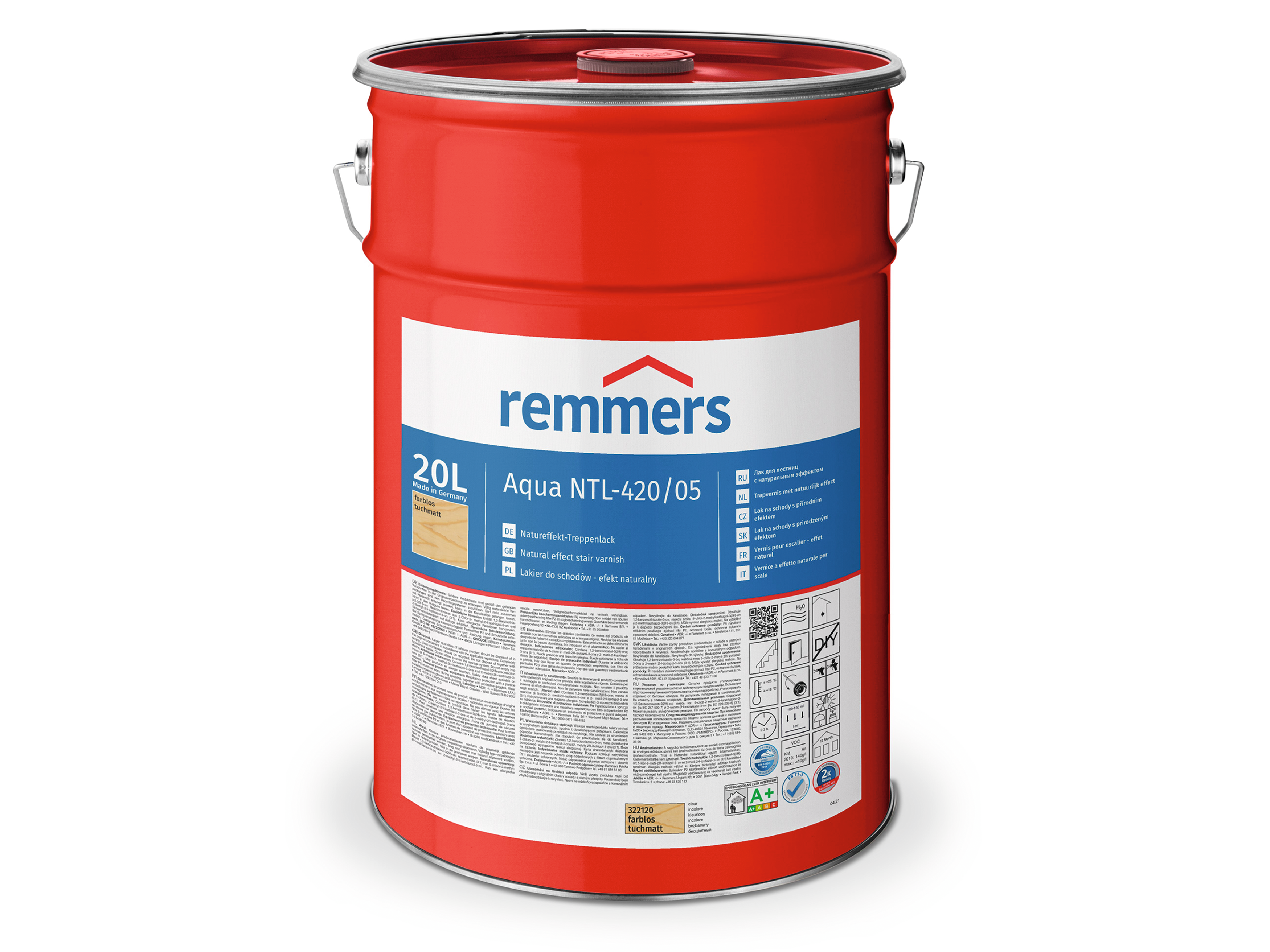 Aqua NTL-420/05 Natural Effect Stair Varnish