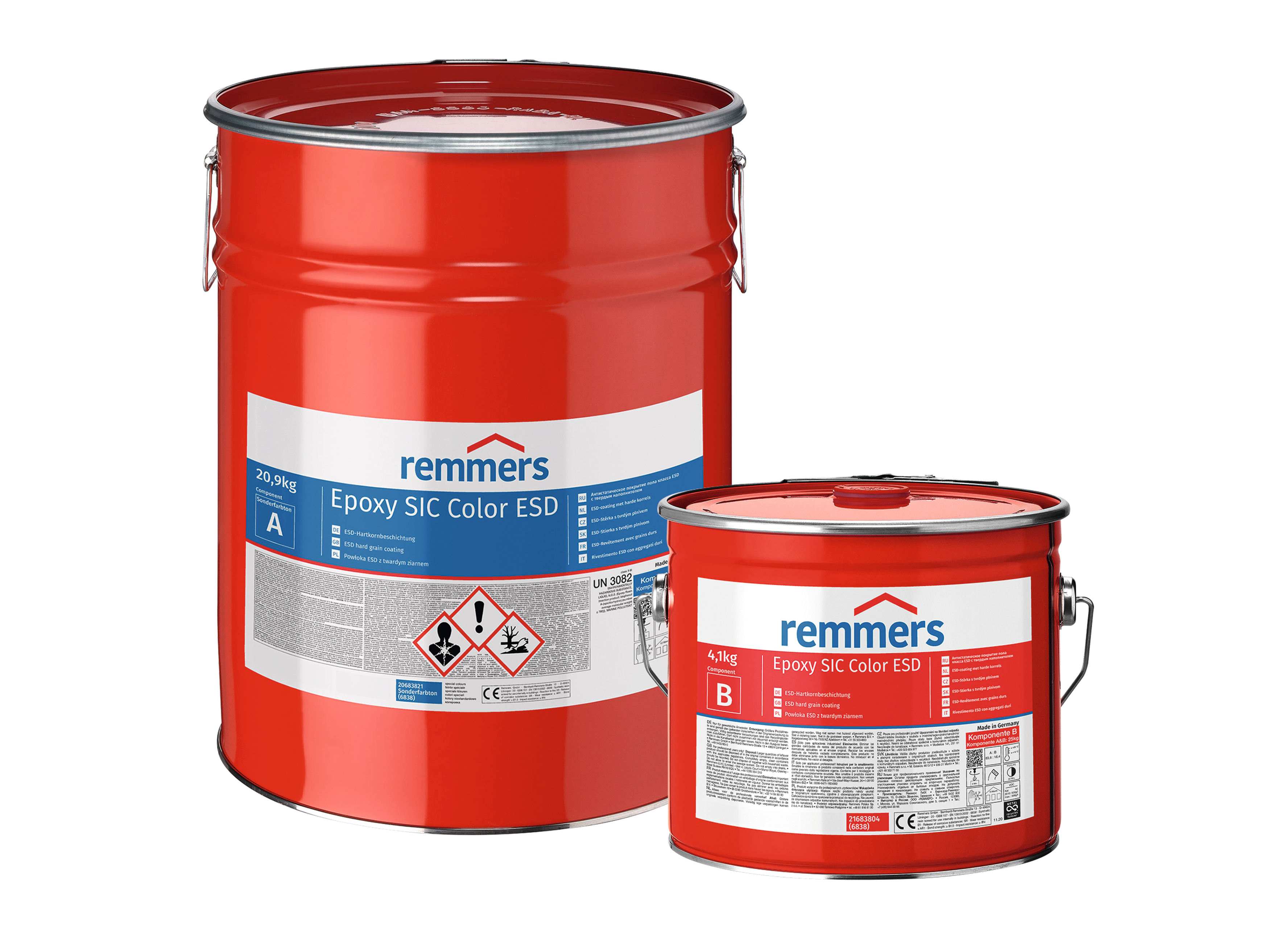 Epoxy SIC Color ESD, 6838