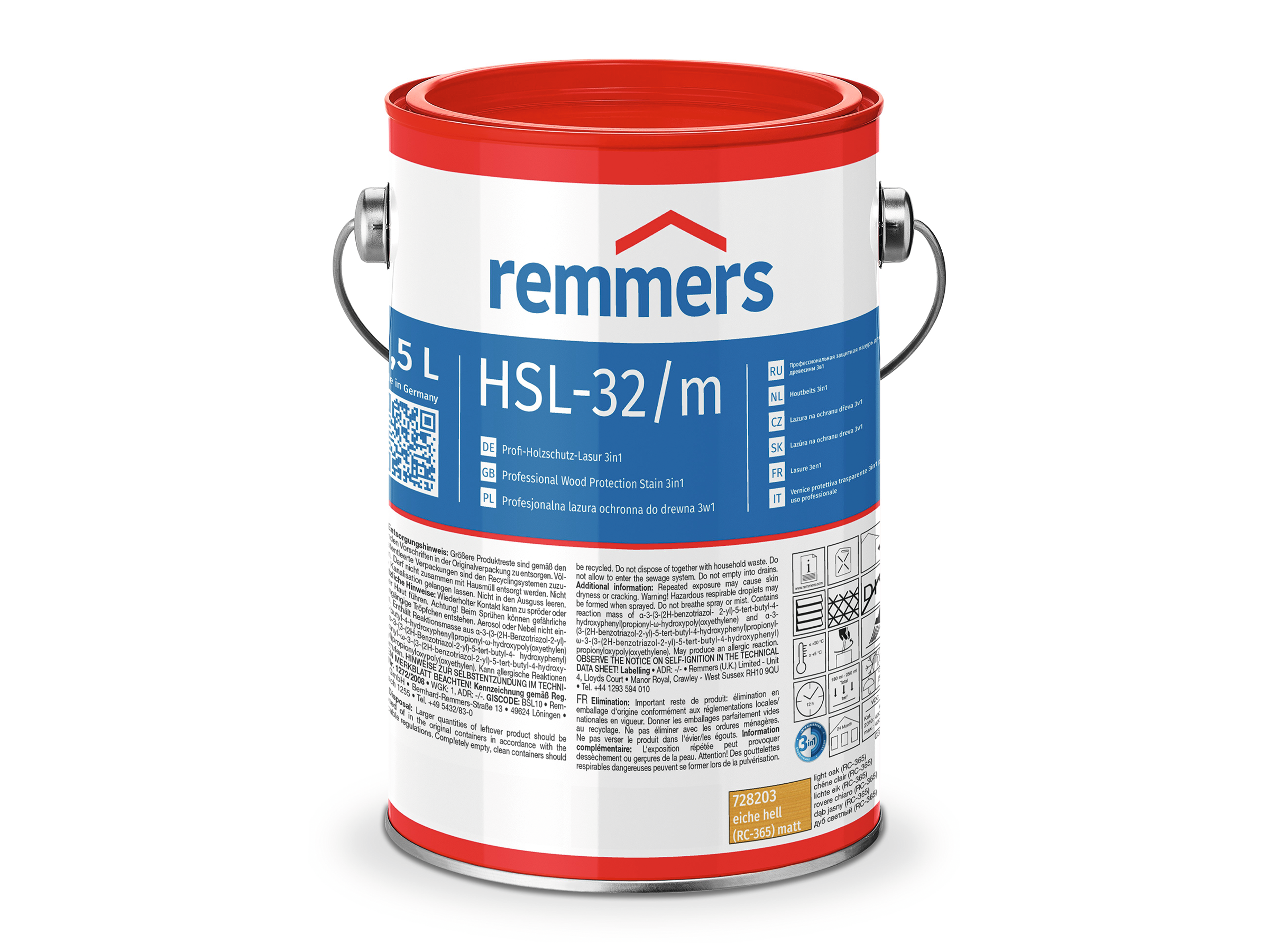 HSL-32/m Premium Wood Protection Stain 3in1