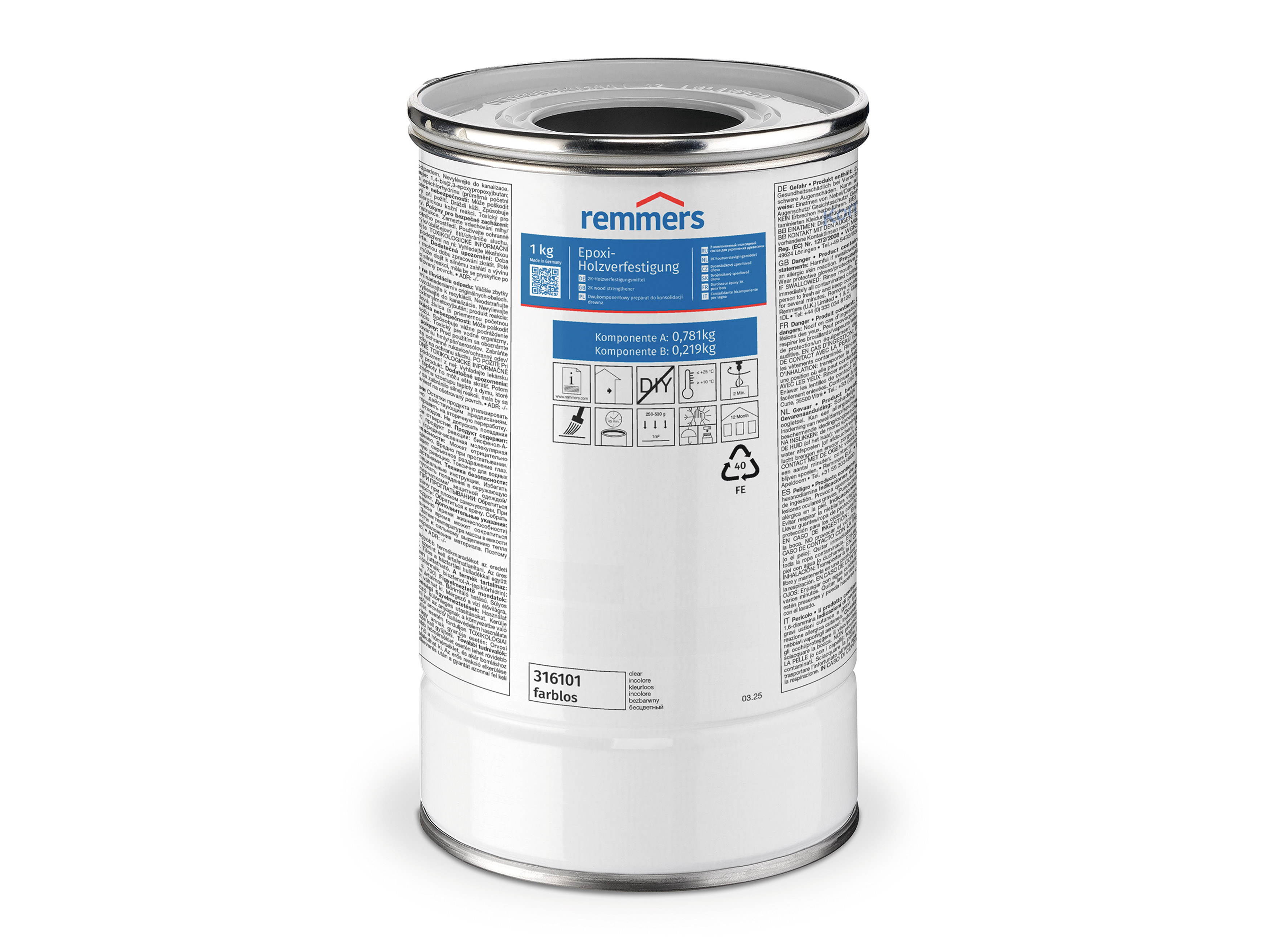 Epoxi-Holzverfestigung