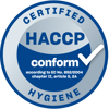 HACCP conform certified hygiene