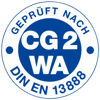 Geprüft nach CG 2 WA