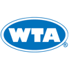 Button WTA blau