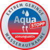 Button Aqua Stopp