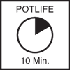 Pot life 10 min