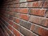 Brick facade close up