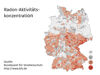 Radonkarte Deutschland